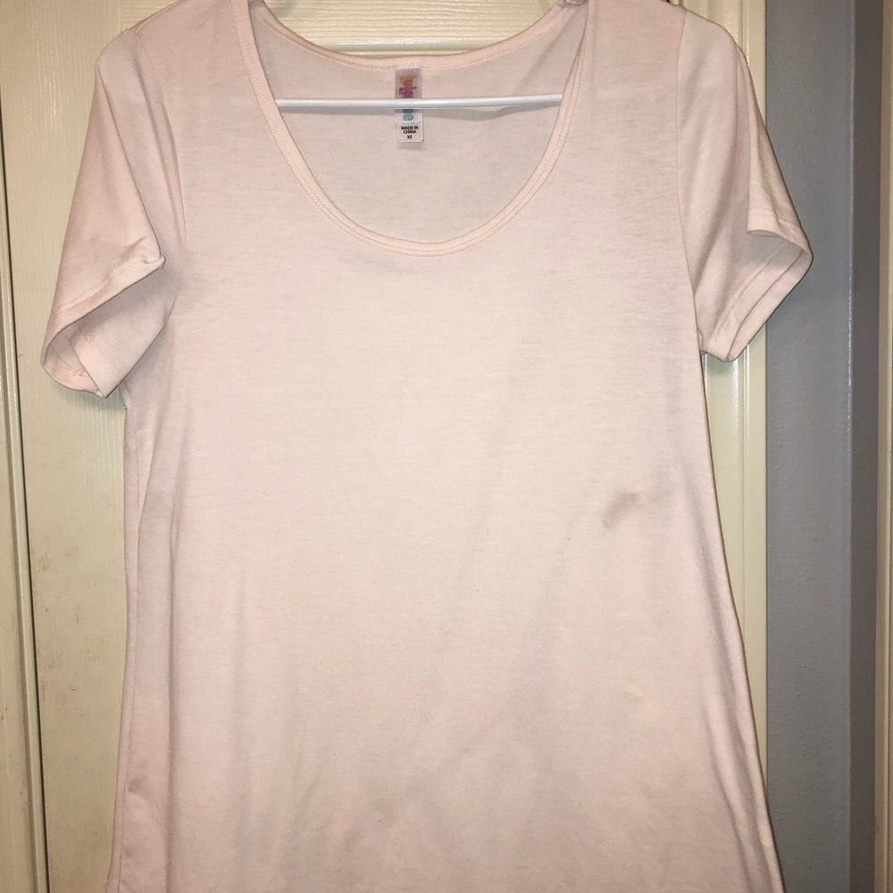 Light pink blouse